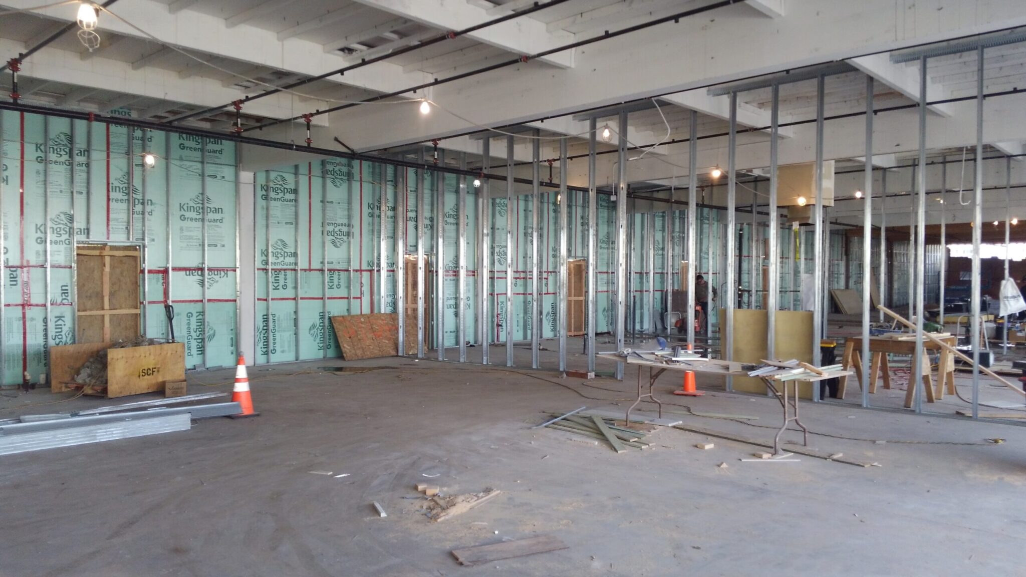 2101.5 - Interior Framing for Tenant Spaces - Valley Plaza Fire Rebuild